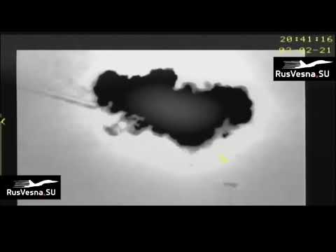 In un video le forze aerospaziali russe hanno attaccato il campo degli estremisti ceceni in Siria