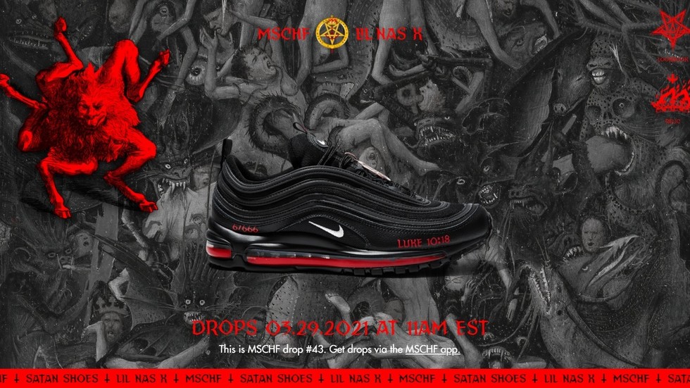 Lil Nas X “Satan Shoes”: Le scarpe di Satana con una goccia di sangue umano