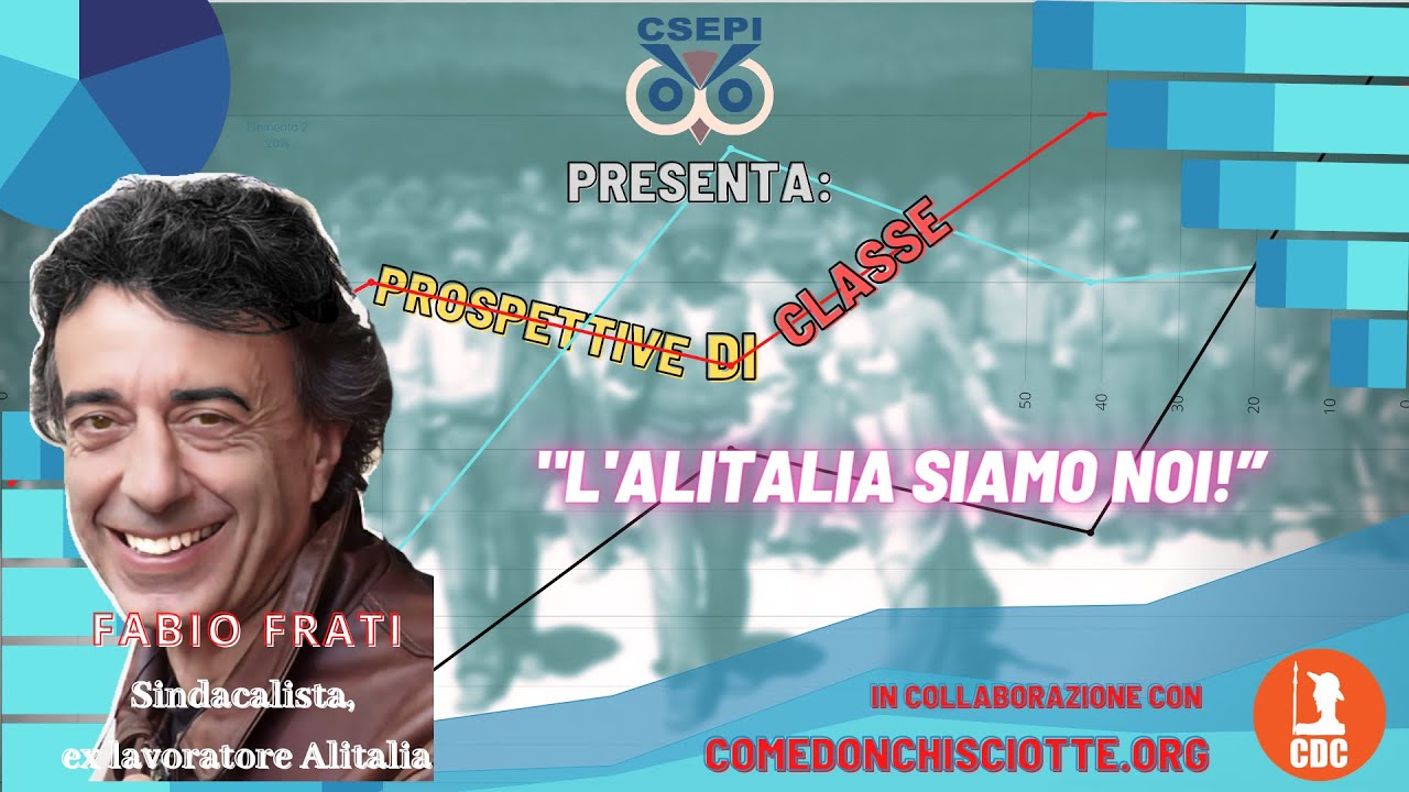 “Alitalia siamo noi!” – Intervista a Fabio Frati (CUB)
