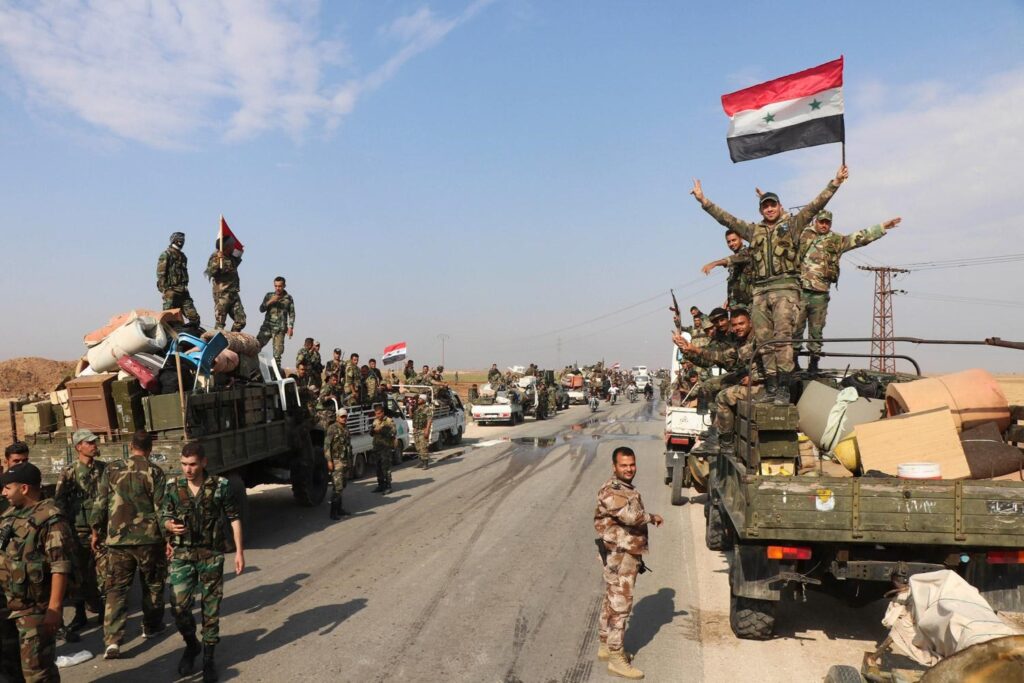 Fonti di al-Mayadeen: L’esercito siriano lancia una vasta campagna contro “Isis” nelle campagne di Raqqa