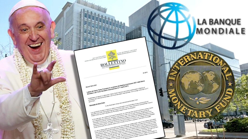 Papa Francesco scrive alla Banca mondiale e al Fondo monetario internazionale per chiedere una “governance globale” post-COVID-19
