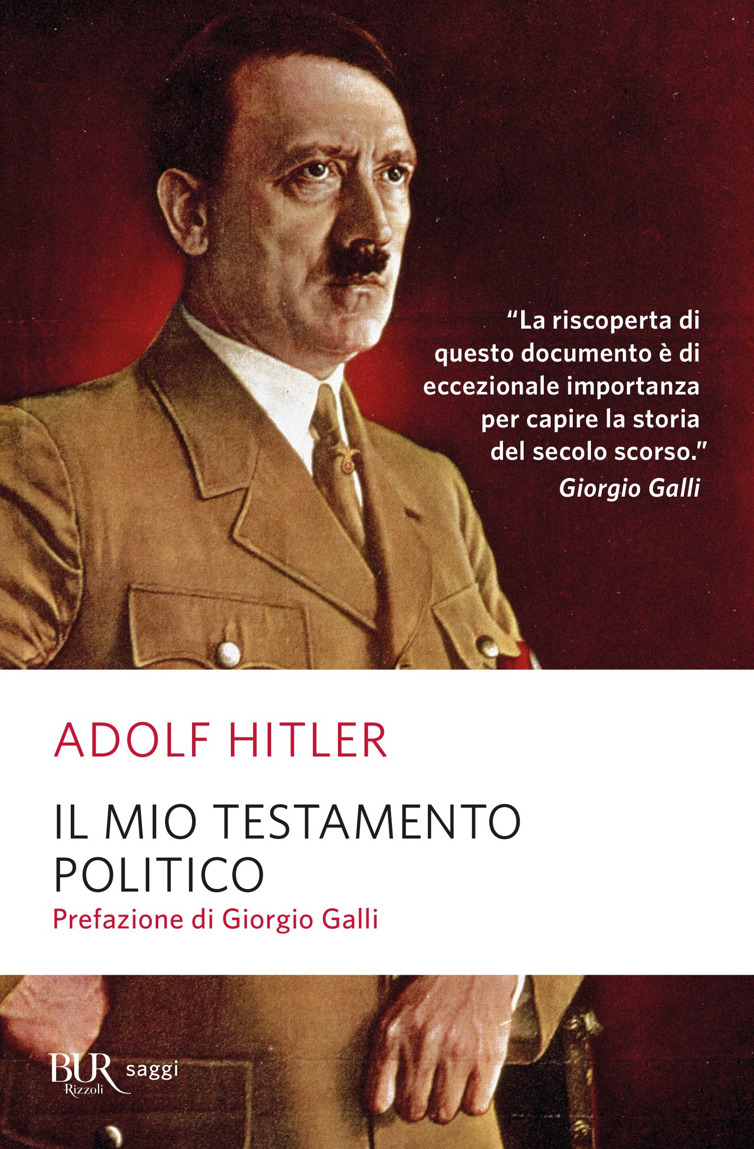 Il testamento politico di Adolf Hitler