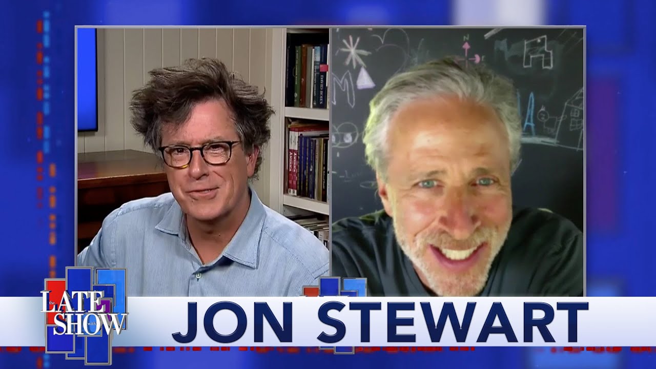 Jon Stewart spiazza tutti al Colbert Show con un vivace monologo sulla sospetta origine del coronavirus, la mandria woke di Twitter reagisce indignata