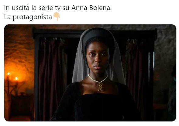 La mini-serie tv ‘Anna Bolena’ è così noiosa che la razza della protagonista è l’unica cosa su cui vale la pena discutere… come inteso fin dall’inizio