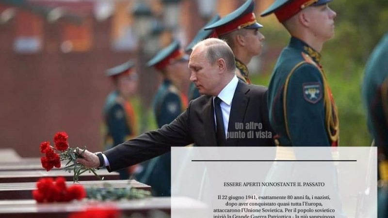Putin: Essere aperti nonostante il passato