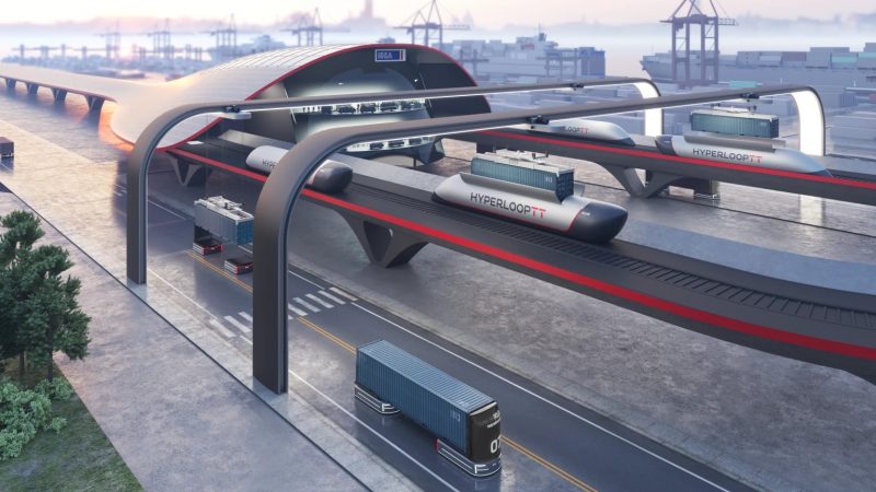 Hyperport per le spedizioni lancerà i container a velocità transonica