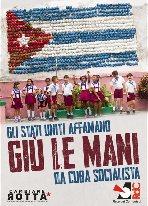 Milano scende in piazza a fianco di Cuba socialista