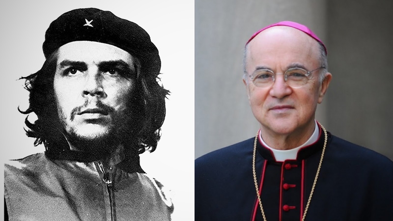 Una volta il mio mito era Che Guevara, oggi é Monsignor Viganò