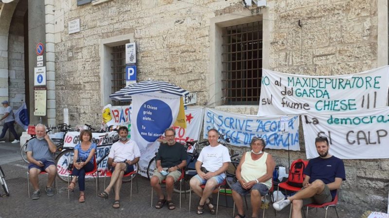 Brescia, Draghi esternalizza le fogne
