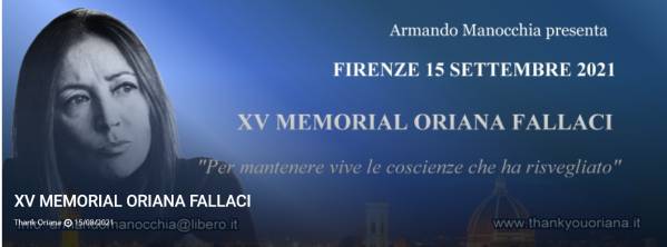 memorial-XI-2021 Oriana Fallaci