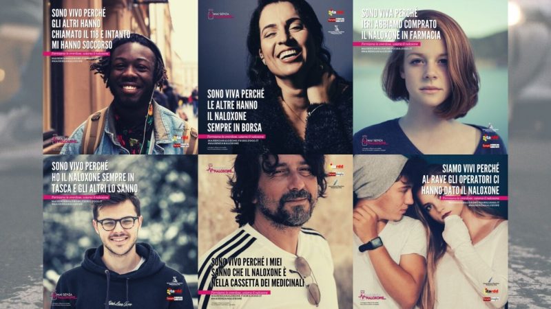 Siamo vivi perché… La campagna social contro le overdose