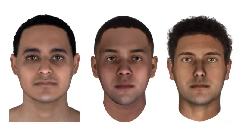 3 volti di mummie egiziane ricostruiti dal loro DNA