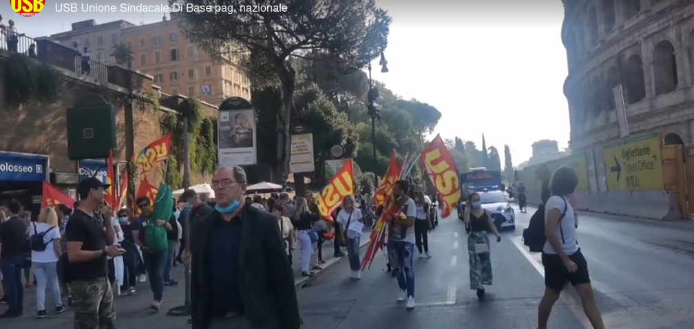 Alitalia: altra giornata di protesta dal Colosseo a Ss. Apostoli