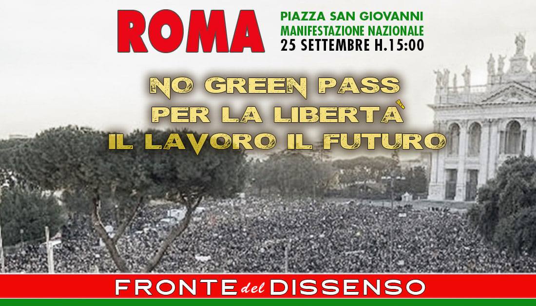 fronte del dissenso roma 25 settembre