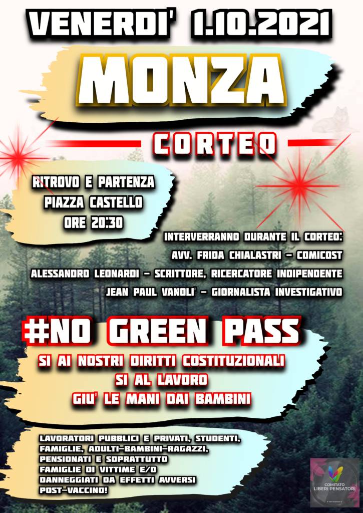 Corteo – Monza #NO GREEN PASS