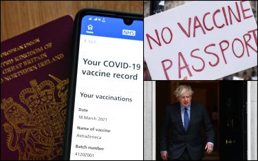 Il governo britannico cerca di bypassare il parlamento per implementare il passaporto vaccinale