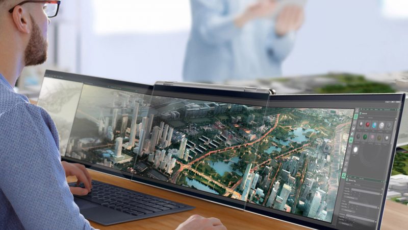 Airttach, super laptop con schermi rimovibili che diventano tablet autonomi