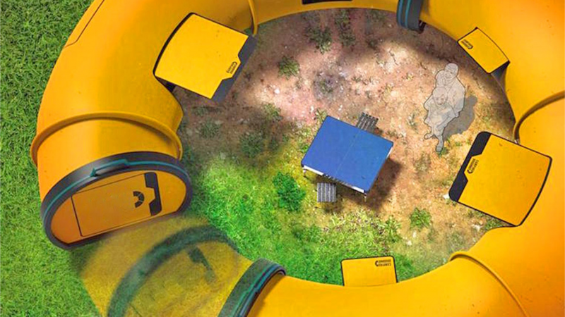 Camping Doughnut, la Ciambella da campeggio da 4 forme diverse