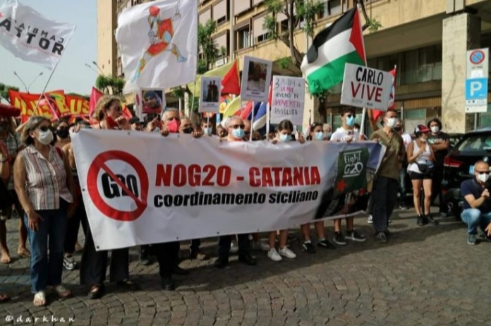 Da Catania a Roma: NO al G20 dei padroni