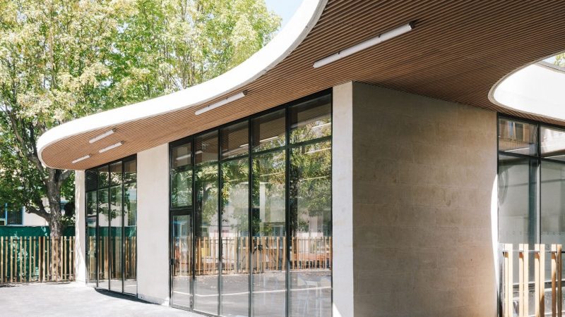 La scuola elementare del futuro “respira”, e il suo prototipo è in Francia.