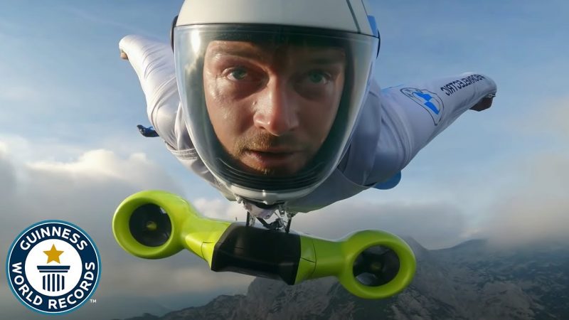 La prima tuta alare elettrica è da Guinness dei primati