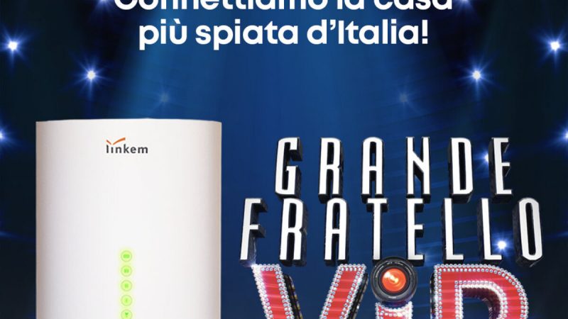 Linkem vola (anche al Grande Fratello VIP) e lancia un concorso per tutti