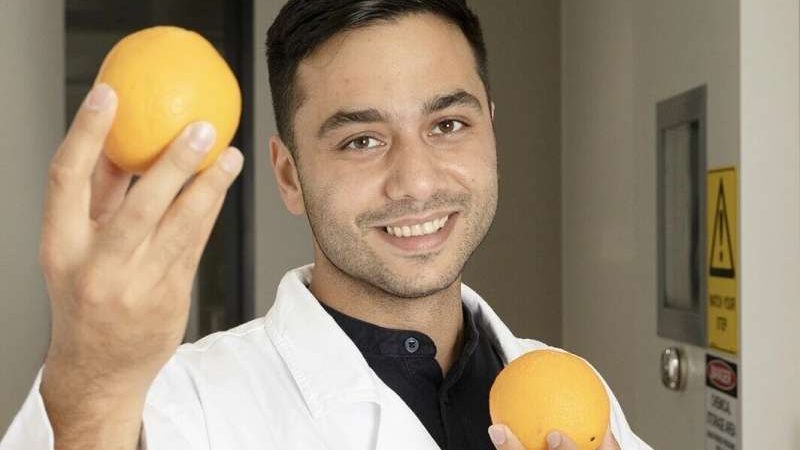 Sonda biomedica creata da scarti di arancia