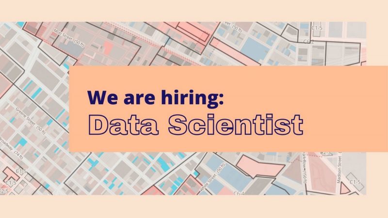 We’re hiring a Data Scientist!