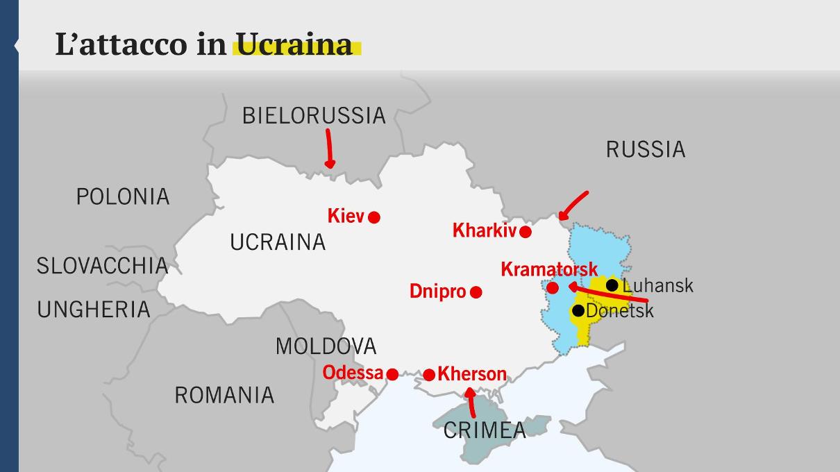 Una delle più grandi basi aeree in Crimea è stata attaccata dall’Ucraina
