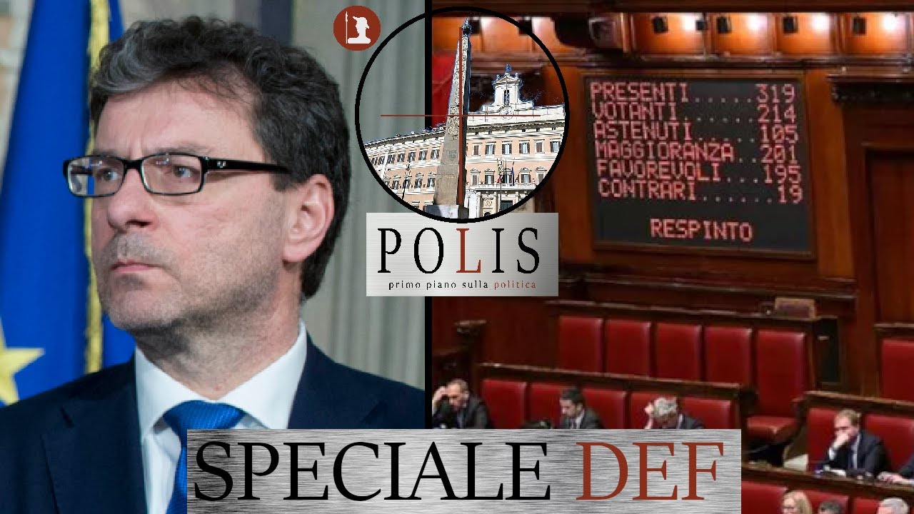 Speciale POLIS – DEF: il Governo trema alla Camera