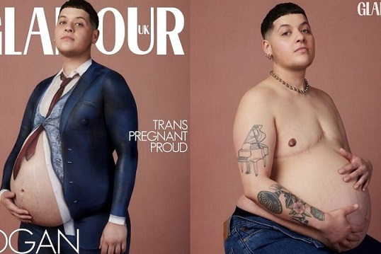 Gran Bretagna: uomo trans incinto da copertina per il mese LGBT