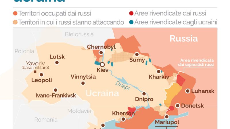 Sempre più impantanata la controffensiva ucraina